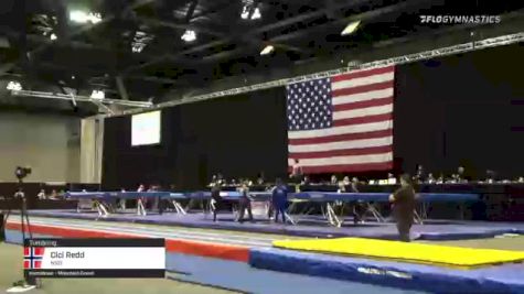 Cici Redd - Tumbling, NSB - 2021 USA Gymnastics Championships