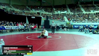 D4-113 lbs Semifinal - Khel Lipumano, Yuma Catholic vs Parker Reidhead, Mogollon