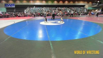 98 lbs Quarterfinal - Kyler Menza, FordDynasty Wrestling Club vs Kelsie Chater, Silverback Wrestling Club