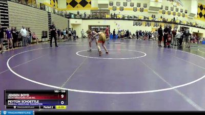 97 lbs Semifinal - Xavier Flores, Center Grove Wrestling Club vs Brody Koselke, Region Wrestling Academy