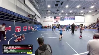 70 lbs Semifinal - Bodie McCloy, Rawlins Wrestling Club vs Sylas Bonds-Taylor, Casper Wrestling Club