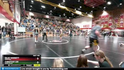 170 lbs Cons. Round 3 - Silas Vannett, Saratoga vs Christian Lee, Green River