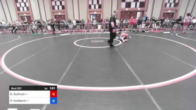 100 lbs Consi Of 16 #2 - Kelly Sullivan, Ny vs Peyton Hubbard, Ny