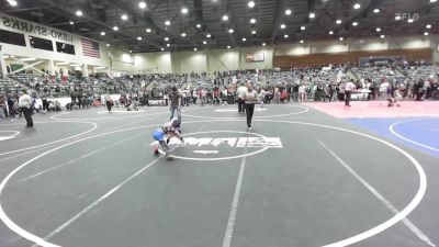 50 lbs Semifinal - Gage Gililland, Dethrone vs Jayden Crisman, All-Phase WC