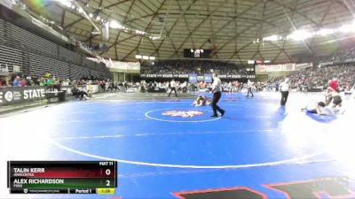 2A 126 lbs Quarterfinal - Talin Kerr, Anacortes vs Alex Richardson, Foss