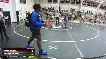 125 lbs Cons. Semi - Caleb Haynes, St. Andrews University vs Antonio Saldate, Life University