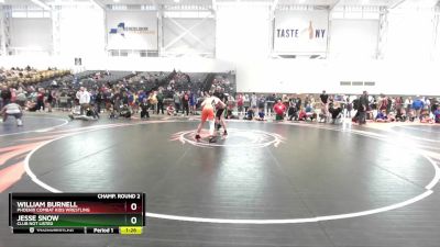 170 lbs Champ. Round 2 - William Burnell, Phoenix Combat Kids Wrestling vs Jesse Snow, Club Not Listed