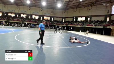 120 lbs Round Of 32 - Merlin Dilone, St. Benedict's Prep vs Brady Kaupp, Green Farms Academy