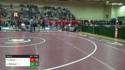 285 lbs Quarterfinal - Connor Calkins, Rochester Institute Of Tecnology vs Anthony Robinson, Niagra CC