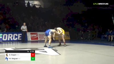 285 lbs Sam Eagan, Wyoming vs Matt Wagner, Air Force