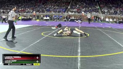 D3-113 lbs Cons. Round 1 - Landon Terrell, Beaverton HS vs Lucas Dopp, Madison HS