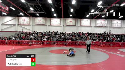 106 lbs Round Of 16 - Taran Prak, Pathfinder vs Aaron Petschke, Southwick-Tolland