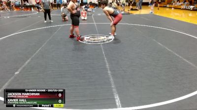 200/12u-200 Round 1 - Jackson Marchman, Rampage Wreseling vs Xavier Hall, Stratford Youth Wrestling