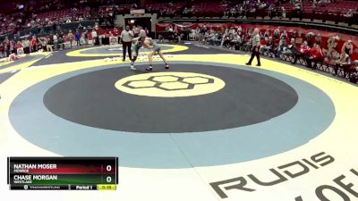 D1-120 lbs Cons. Round 1 - Nathan Moser, Monroe vs Chase Morgan, Westlake