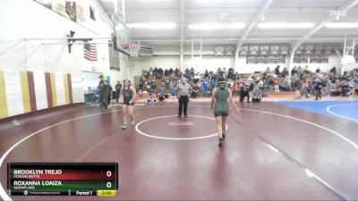 152 lbs Quarterfinal - Brooklyn Trejo, Poston Butte vs Roxanna Loaiza, Snowflake