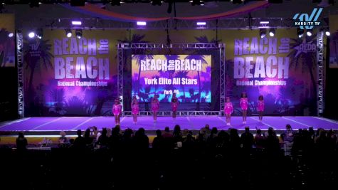 York Elite All Stars - Topaz [2024 L1 Mini - D2 Day 2] 2024 ACDA Reach the Beach Cheer Grand Nationals
