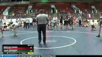 130 lbs Round 5 (6 Team) - Dane Kruskamp, Funky Monkeys Green vs Braylen Parker, Bad Bass WC