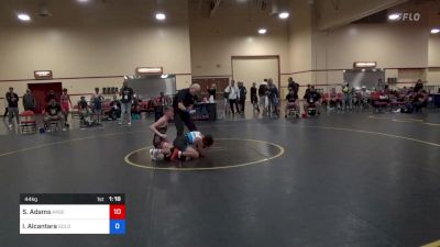 44 kg Cons 32 #2 - Samuel Adams, Arsenal Wrestling Club vs Ikaika Alcantara, Gold Rush Wrestling