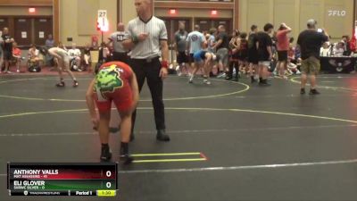 115 lbs Round 3 (6 Team) - Anthony Valls, Mat Assassins vs Eli Glover, SVRWC Silver