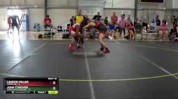 155 lbs Round 4 (6 Team) - John Conover, American Gladiators vs Landon Miller, Lowell WC