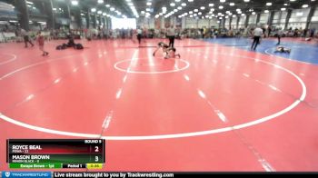 72 lbs Rd# 8- 12:30pm Saturday Final Pool - Royce Beal, POWA vs Mason Brown, Minion Black