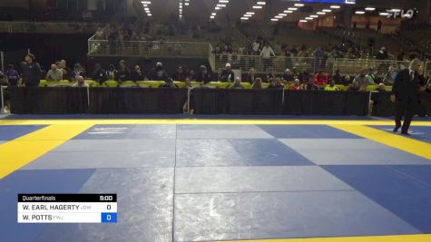 WILLIAM EARL HAGERTY vs WAIOKEOLAOKALANI POTTS 2024 Pan Jiu Jitsu IBJJF Championship