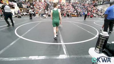 100 lbs Round Of 16 - Carson Duke, Pocola Youth Wrestling vs BRODERICK PERKINS, Team Tulsa Wrestling Club