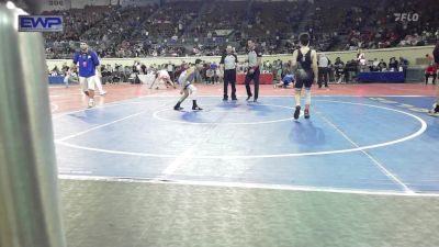 84 lbs Consi Of 16 #1 - Zander Huff, Duncan Middle School vs Jonathon Gonzales, Putnam City West