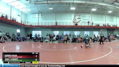 106 lbs Cons. Round 1 - Joseph Paun, Rick Larsen Wrestling Club vs Tripp Garner, Shelbyville Wrestling Club