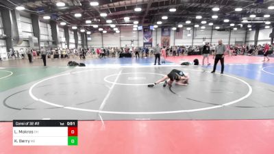 95 lbs Consi Of 32 #2 - Luke Mokros, OH vs Kylan Berry, ME