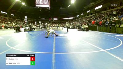 126 lbs Consi Of 16 #1 - Eduardo Munoz, Cesar Chavez vs Alex Newman, Servite