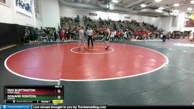 150 lbs Cons. Round 2 - Donavin Montoya, Center vs Max Bufftington, Fossil Ridge