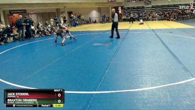 70 lbs Quarterfinals (8 Team) - Braxton Ornberg, Dassel-Cokato-Litchfield vs Jack Stoderl, Perham