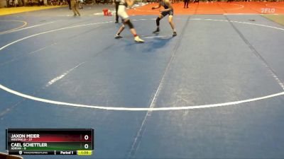 135 lbs Semis (4 Team) - Jaxon Meier, Westfield vs Cael Schettler, Adrian