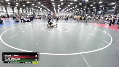 115 lbs Rd# 1 9:00am Friday - Mason Conrad, Team Ohio vs Tyler Stephens, Maryland Gold