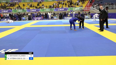 TAIZE RAYNARA VILANOVA GOMES vs ANTONIA VITÓRIA DOS S. CONCEIÇÃO 2024 Brasileiro Jiu-Jitsu IBJJF