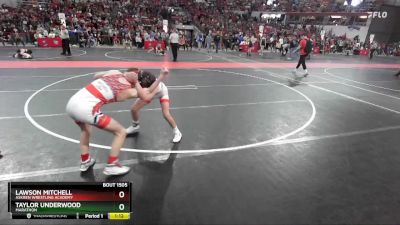 105 lbs Quarterfinal - Taylor Underwood, Marathon vs Lawson Mitchell, Askren Wrestling Academy