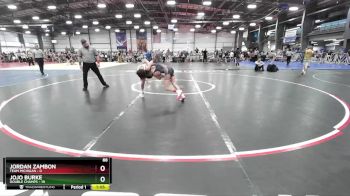 88 lbs Rd# 2 10:30am Friday - Jojo Burke, Double Champs vs Jordan Zambon, Team Michigan