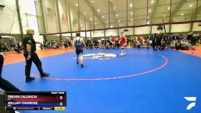 165 lbs Cons. Round 4 - Trever Calzascia, CA vs William Chudecke, WA