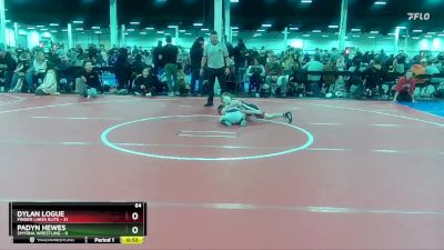 64 lbs Round 7 (10 Team) - Dylan Logue, Finger Lakes Elite vs Padyn Hewes, Smyrna Wrestling