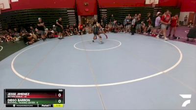 165 lbs Round 1 (8 Team) - Diego Barron, Rockwall Training Center vs Jesse Jimenez, Big Dog Ranch