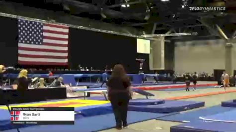 Ryan Sarti - Double Mini Trampoline, ESCX - 2021 USA Gymnastics Championships