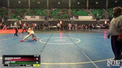 6A 120 lbs Semifinal - Jackson Schutt, Hartselle vs Lakin Poff, Athens