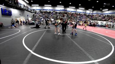 100 lbs Rr Rnd 5 - Braxton Lewis, Noble Takedown Club vs Addison Starcevich, Norman Grappling Club