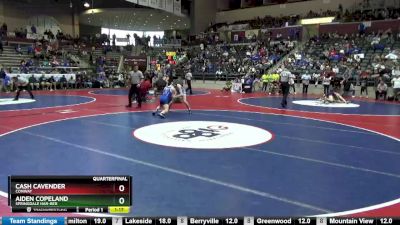 6A 120 lbs Quarterfinal - Cash Cavender, Conway vs Aiden Copeland, Springdale Har-Ber