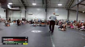 118 lbs Round 3 (6 Team) - CALLIE PAYTON, Level Up vs Vivian Urriola, Reverance Wrestling Club