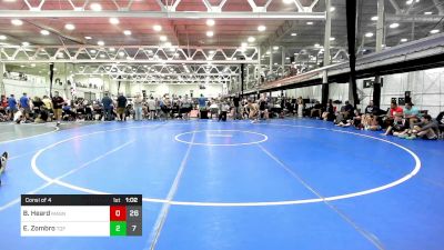 167 lbs Consi Of 4 - Brian Heard, Mat Assassins vs Evan Zombro, Team Diamond Fish