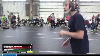 76 lbs Round 4 (6 Team) - Edward Encarnacion, AACO Allstars vs Myles Hoover, Quest