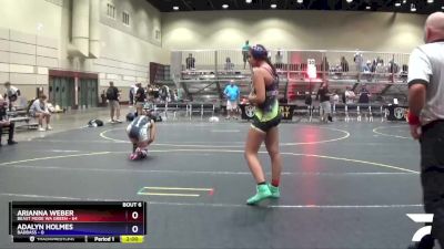 175 lbs Round 3 (4 Team) - Arianna Weber, Beast Mode WA Green vs Adalyn Holmes, BadBass