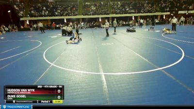 56 lbs Cons. Round 4 - Hudson Van Wyk, Moyer Elite Wrestling vs Duke Gogel, Iowa